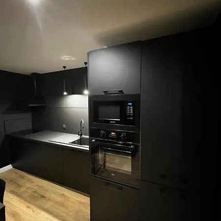 Moderne Full Black Dunkerque Centre 아파트 됭케르크