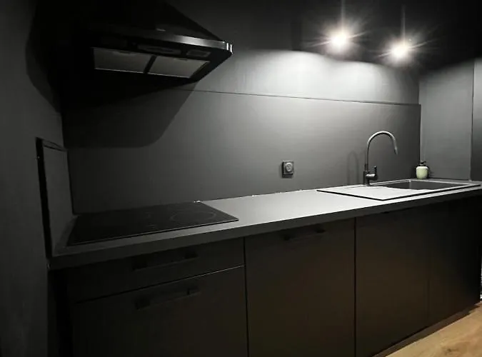 Apartamento Moderne Full Black Dunkerque Centre *